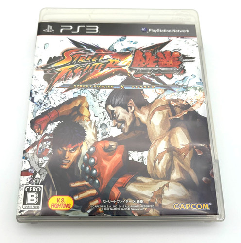 Street fighter tekken sony - x,